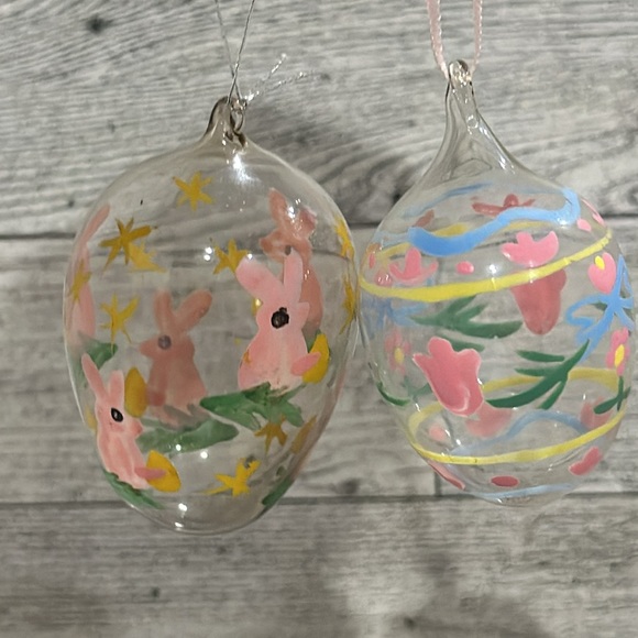 Vintage lot of 18 faux Easter eggs decor - Picture 5 of 7